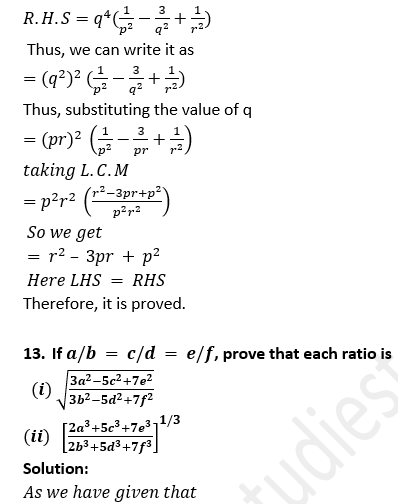 ML Aggarwal Solutions Class 10 Maths Chapter 7 Ratio and Proportion-105