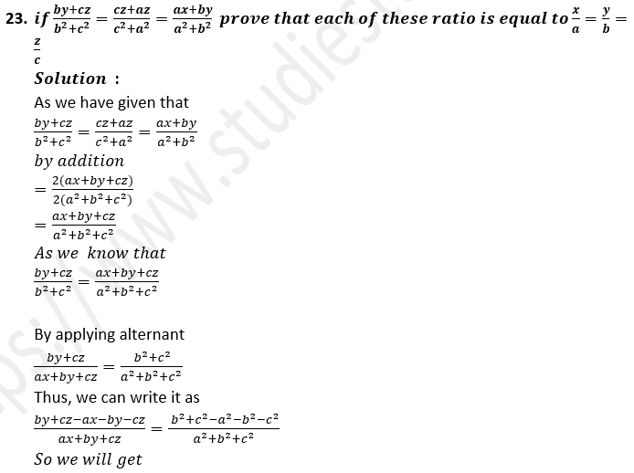 ML Aggarwal Solutions Class 10 Maths Chapter 7 Ratio and Proportion-128