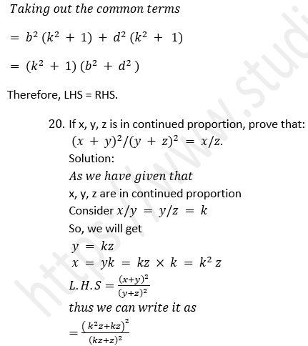 ML Aggarwal Solutions Class 10 Maths Chapter 7 Ratio and Proportion-41