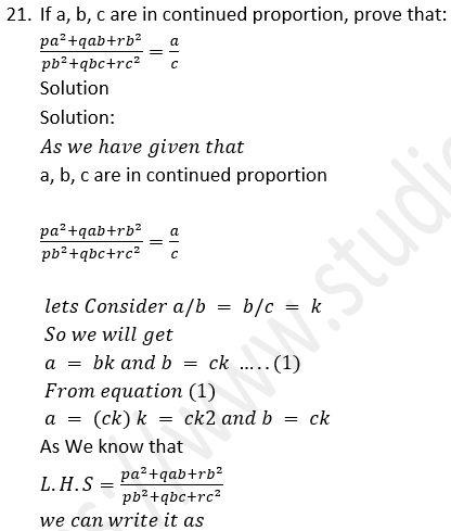 ML Aggarwal Solutions Class 10 Maths Chapter 7 Ratio and Proportion-43