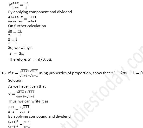 ML Aggarwal Solutions Class 10 Maths Chapter 7 Ratio and Proportion-91