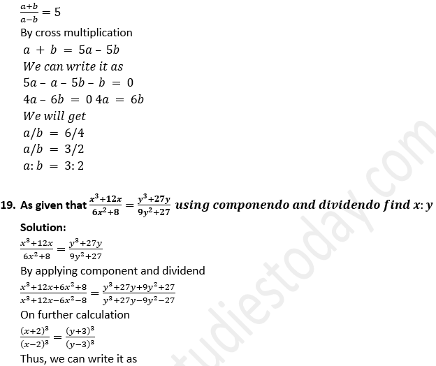 ML Aggarwal Solutions Class 10 Maths Chapter 7 Ratio and Proportion-95
