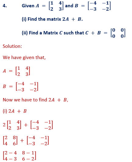 ML Aggarwal Solutions Class 10 Maths Chapter 8 Matrices-13