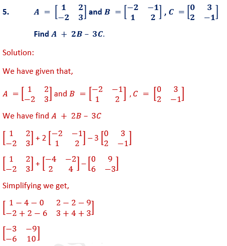 ML Aggarwal Solutions Class 10 Maths Chapter 8 Matrices-15