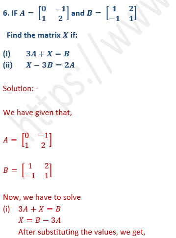 ML Aggarwal Solutions Class 10 Maths Chapter 8 Matrices-16