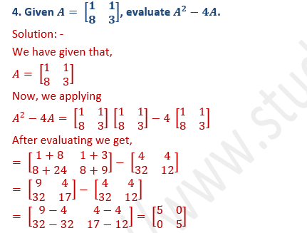 ML Aggarwal Solutions Class 10 Maths Chapter 8 Matrices-21