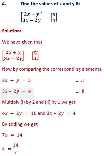 ML Aggarwal Solutions Class 10 Maths Chapter 8 Matrices-3