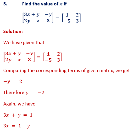 ML Aggarwal Solutions Class 10 Maths Chapter 8 Matrices-4