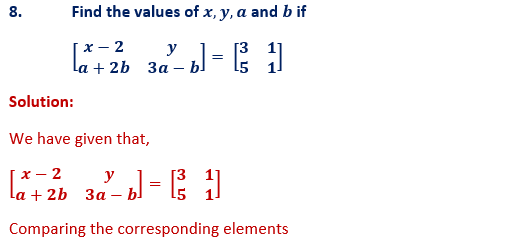 ML Aggarwal Solutions Class 10 Maths Chapter 8 Matrices-7