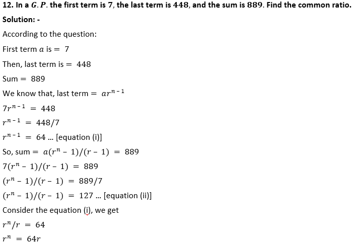 ML Aggarwal Solutions Class 10 Maths Chapter 9 Arithmetic and Geometric Progression--79