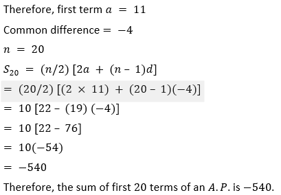 ML Aggarwal Solutions Class 10 Maths Chapter 9 Arithmetic and Geometric Progression-104