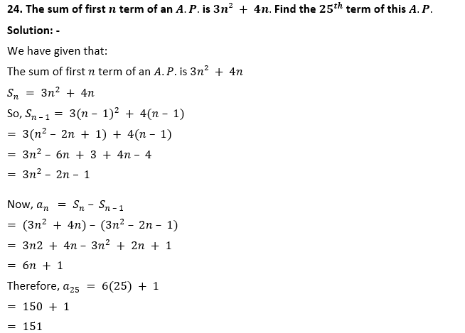 ML Aggarwal Solutions Class 10 Maths Chapter 9 Arithmetic and Geometric Progression-108