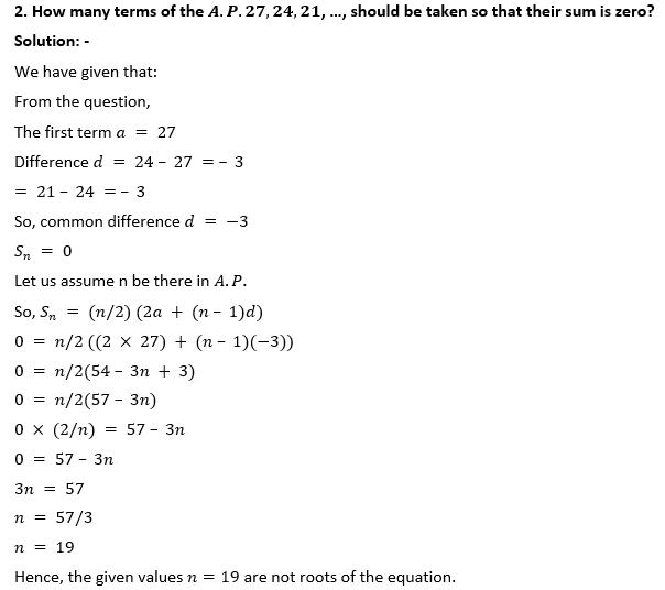 ML Aggarwal Solutions Class 10 Maths Chapter 9 Arithmetic and Geometric Progression-13