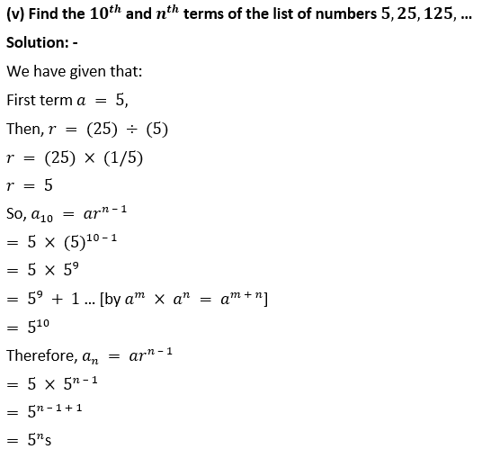 ML Aggarwal Solutions Class 10 Maths Chapter 9 Arithmetic and Geometric Progression-21