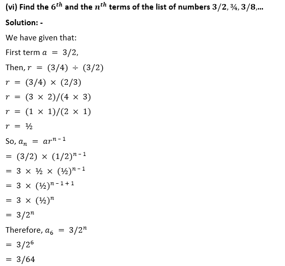 ML Aggarwal Solutions Class 10 Maths Chapter 9 Arithmetic and Geometric Progression-22