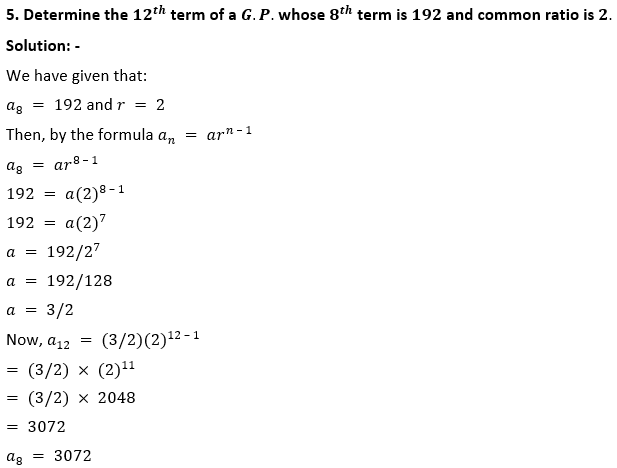 ML Aggarwal Solutions Class 10 Maths Chapter 9 Arithmetic and Geometric Progression-28