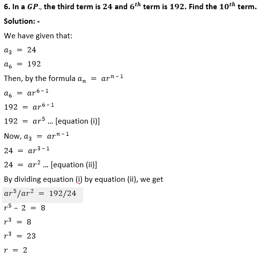 ML Aggarwal Solutions Class 10 Maths Chapter 9 Arithmetic and Geometric Progression-29