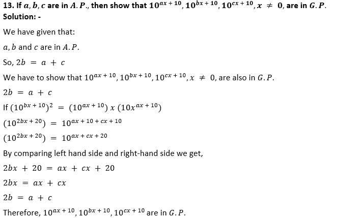 ML Aggarwal Solutions Class 10 Maths Chapter 9 Arithmetic and Geometric Progression-36