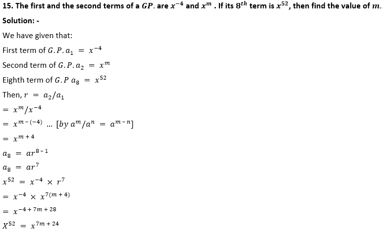 ML Aggarwal Solutions Class 10 Maths Chapter 9 Arithmetic and Geometric Progression-37