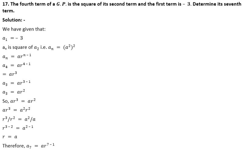 ML Aggarwal Solutions Class 10 Maths Chapter 9 Arithmetic and Geometric Progression-40