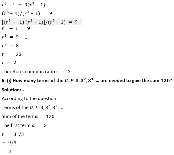 ML Aggarwal Solutions Class 10 Maths Chapter 9 Arithmetic and Geometric Progression-68