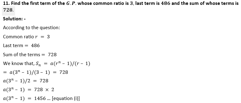 ML Aggarwal Solutions Class 10 Maths Chapter 9 Arithmetic and Geometric Progression-77