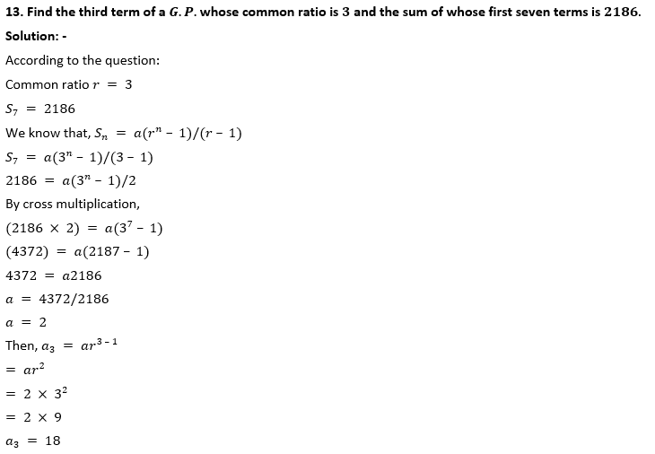 ML Aggarwal Solutions Class 10 Maths Chapter 9 Arithmetic and Geometric Progression-81
