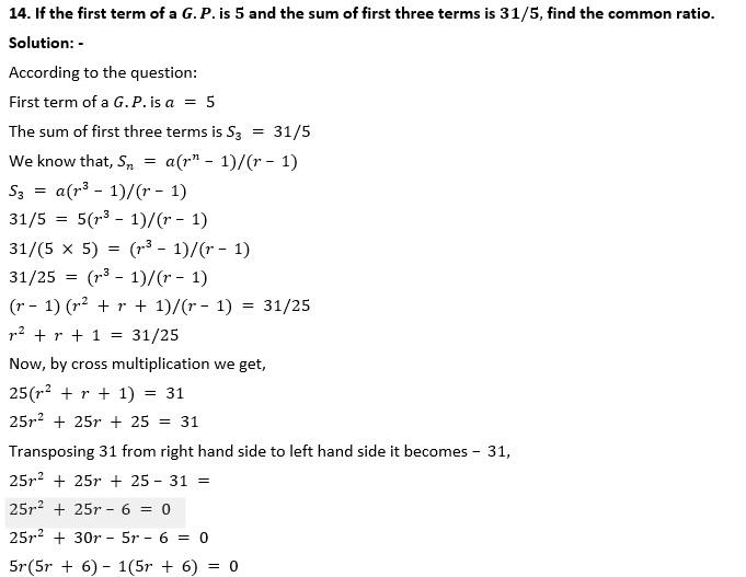 ML Aggarwal Solutions Class 10 Maths Chapter 9 Arithmetic and Geometric Progression-82