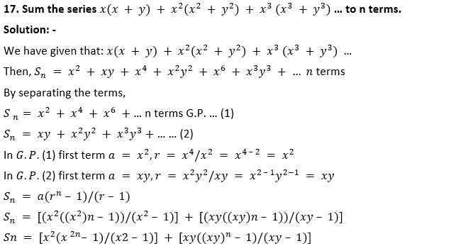 ML Aggarwal Solutions Class 10 Maths Chapter 9 Arithmetic and Geometric Progression-86