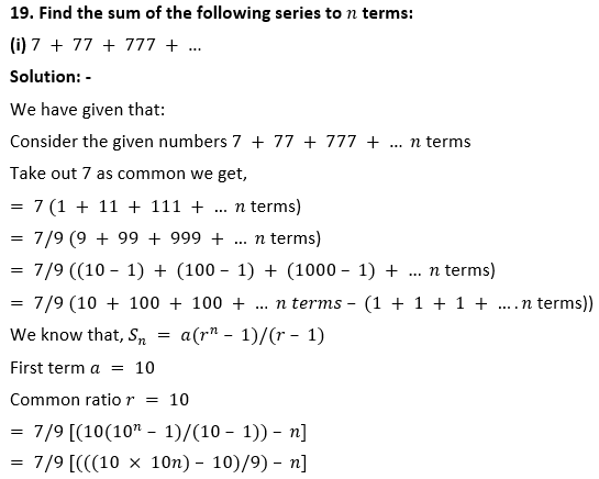 ML Aggarwal Solutions Class 10 Maths Chapter 9 Arithmetic and Geometric Progression-88