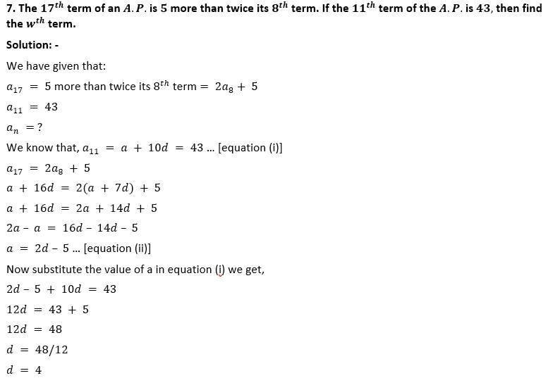 ML Aggarwal Solutions Class 10 Maths Chapter 9 Arithmetic and Geometric Progression-94