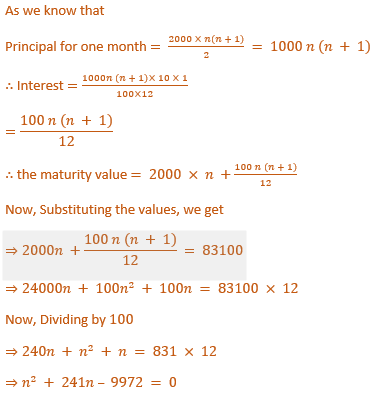 ML Aggarwal Solutions Class 10 Maths Chapter2 Banking-16