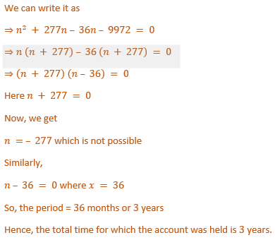 ML Aggarwal Solutions Class 10 Maths Chapter2 Banking-17