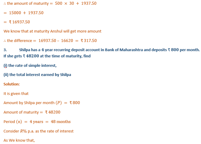 ML Aggarwal Solutions Class 10 Maths Chapter2 Banking-22