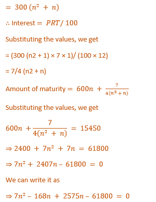 ML Aggarwal Solutions Class 10 Maths Chapter2 Banking-26