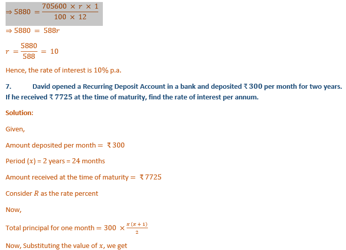 ML Aggarwal Solutions Class 10 Maths Chapter2 Banking-8