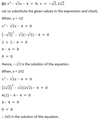 ML Aggarwal Solutions for Class 10 Maths Chapter 5 Quadratic Equations in One Variable-10