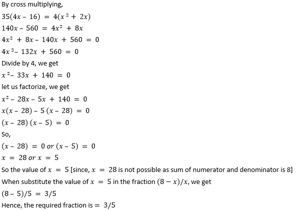 ML Aggarwal Solutions for Class 10 Maths Chapter 5 Quadratic Equations in One Variable-114