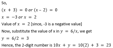 ML Aggarwal Solutions for Class 10 Maths Chapter 5 Quadratic Equations in One Variable-119