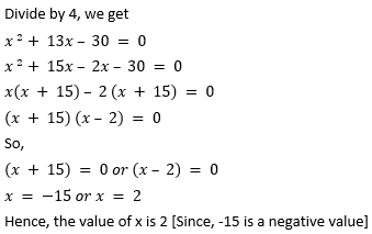 ML Aggarwal Solutions for Class 10 Maths Chapter 5 Quadratic Equations in One Variable-123