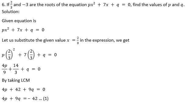 ML Aggarwal Solutions for Class 10 Maths Chapter 5 Quadratic Equations in One Variable-15