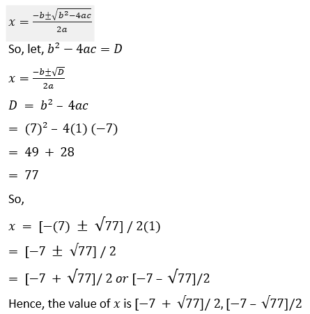 ML Aggarwal Solutions for Class 10 Maths Chapter 5 Quadratic Equations in One Variable-26