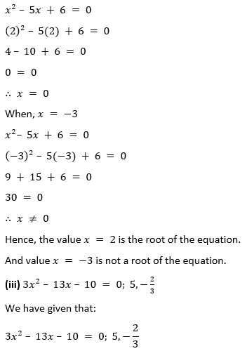 ML Aggarwal Solutions for Class 10 Maths Chapter 5 Quadratic Equations in One Variable-4