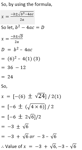 ML Aggarwal Solutions for Class 10 Maths Chapter 5 Quadratic Equations in One Variable-47