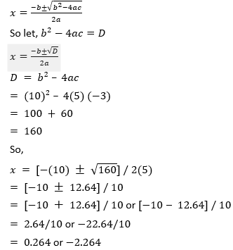 ML Aggarwal Solutions for Class 10 Maths Chapter 5 Quadratic Equations in One Variable-62