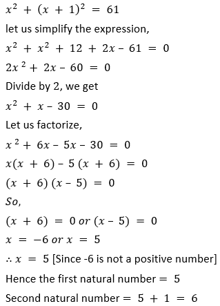 ML Aggarwal Solutions for Class 10 Maths Chapter 5 Quadratic Equations in One Variable-97