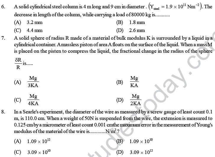 NEET UG Physics Experiments MCQs-15