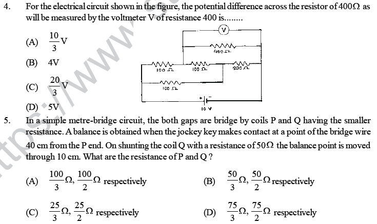 NEET UG Physics Experiments MCQs-40