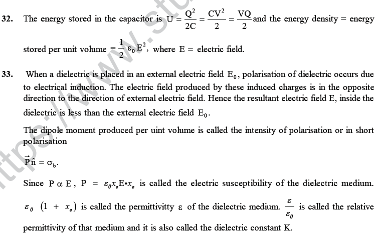 NEET UG Physics Electrostatics MCQs