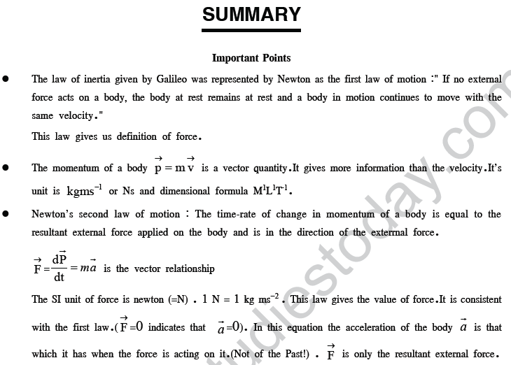 NEET UG Physics Laws of Motion MCQs-